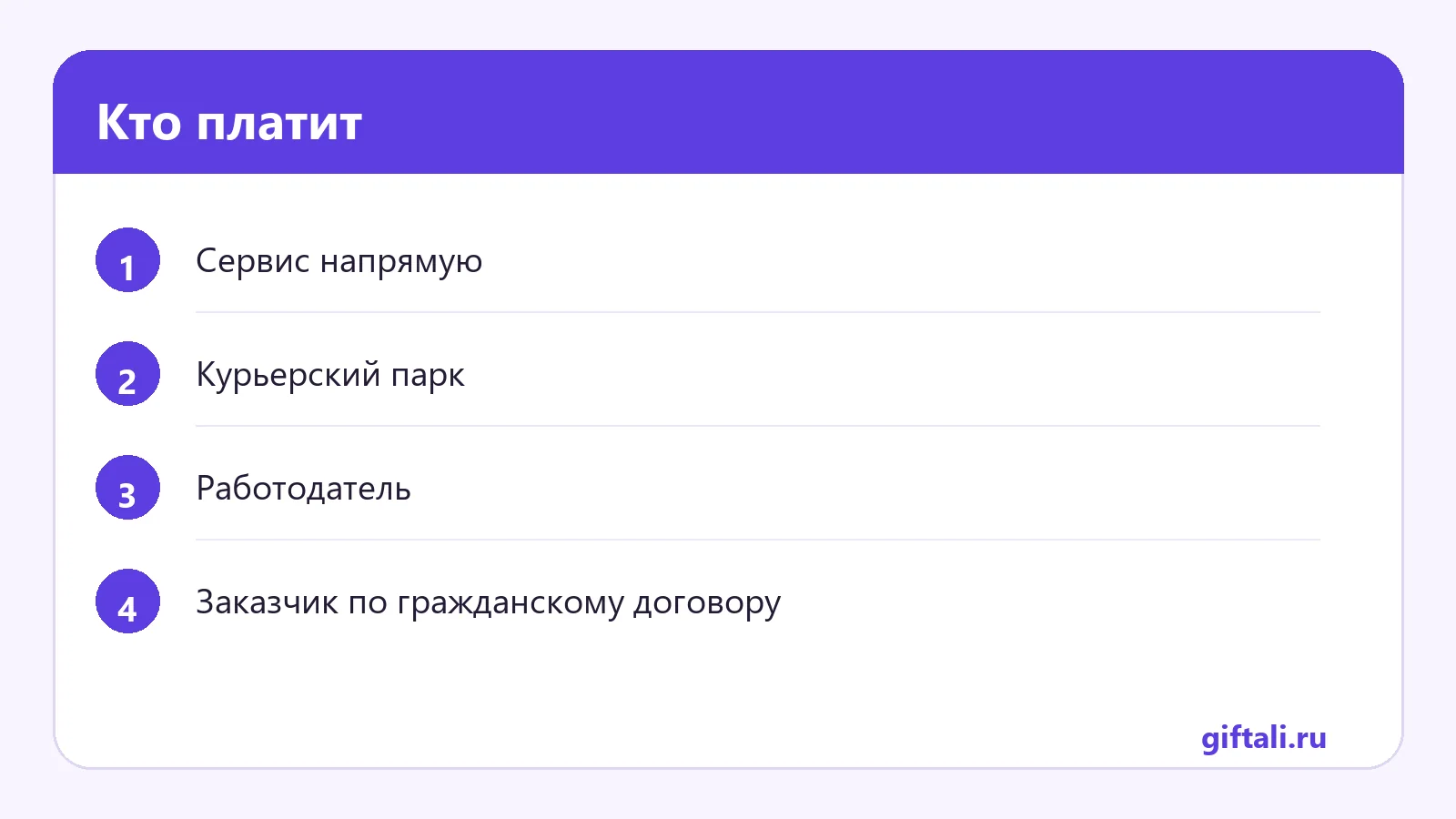 Кто платит