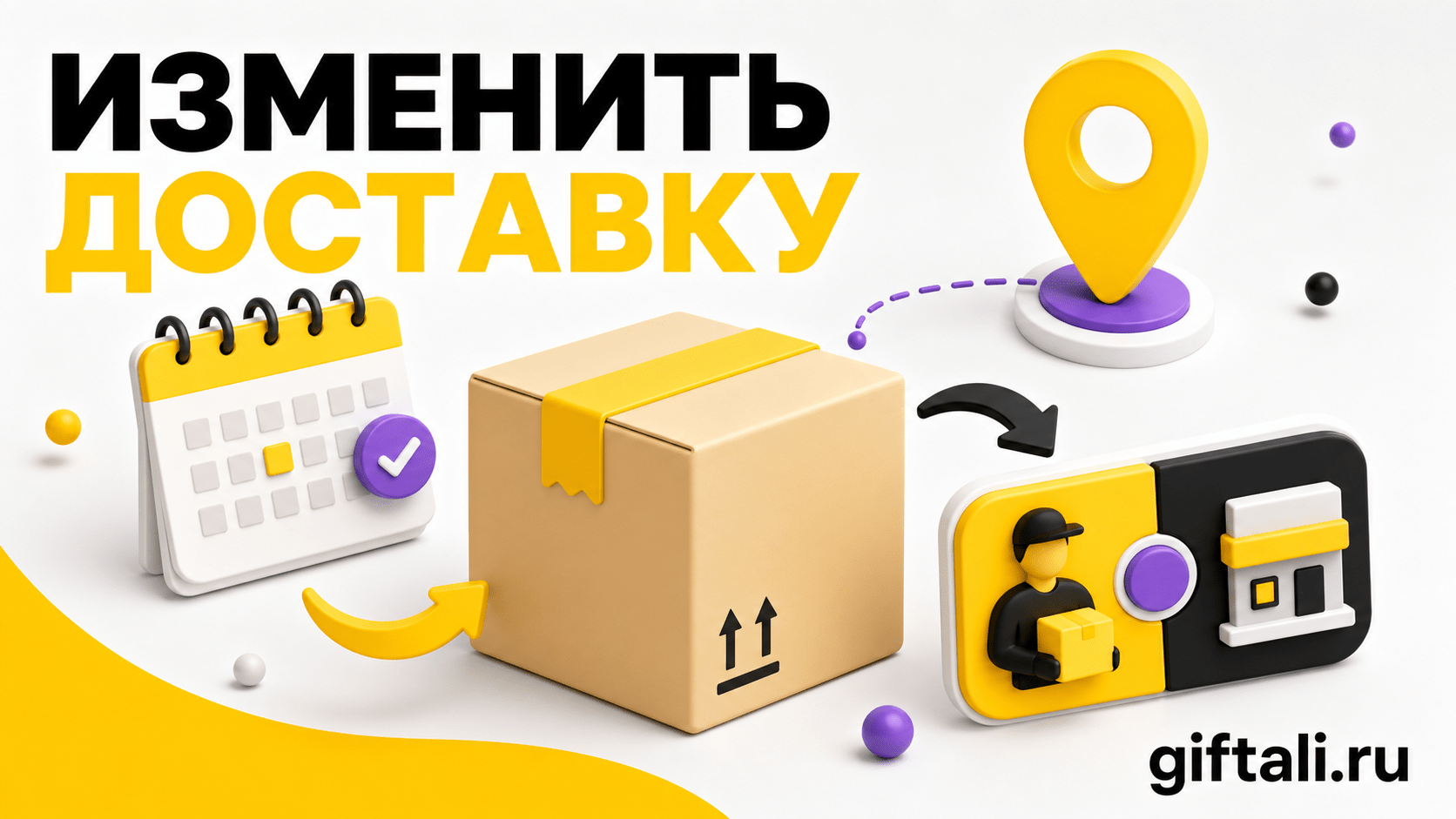 Как изменить доставку заказа на Яндекс Маркете