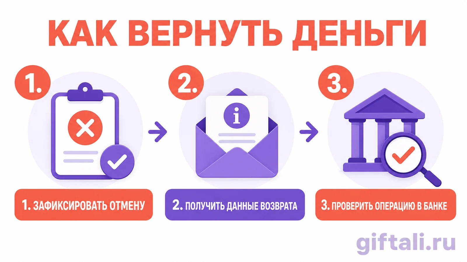 Порядок возврата денег после отмены заказа в Купере