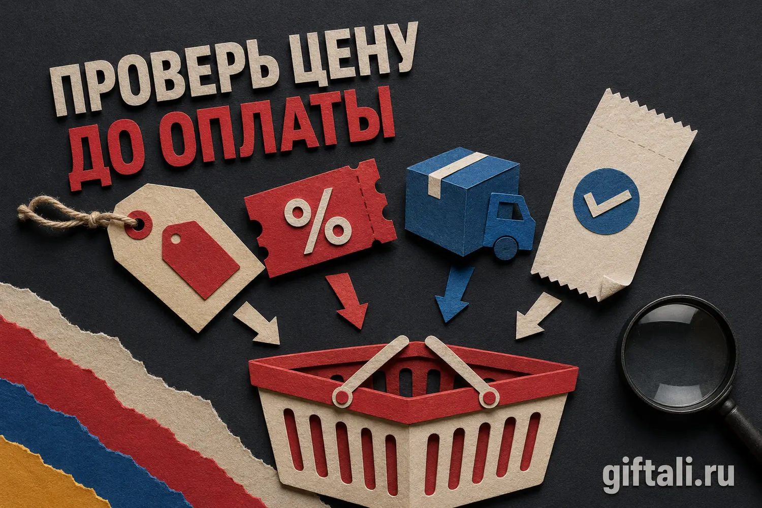 Проверка итоговой цены перед оплатой на распродаже 11.11