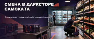 Как устроена смена в дарксторе Самоката