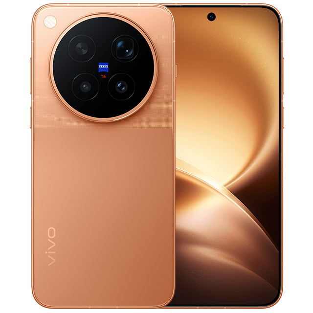 vivo X500 Pro Max в оранжевом цвете