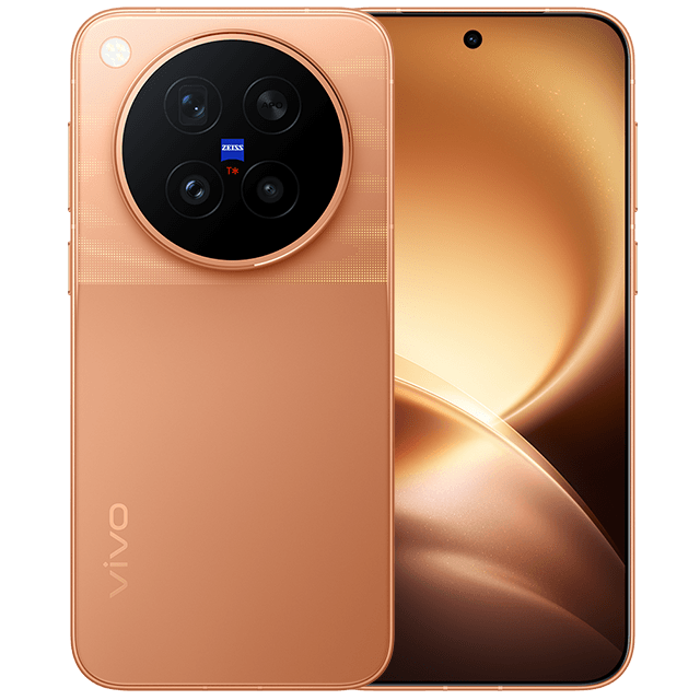 vivo X500 Pro в оранжевом цвете